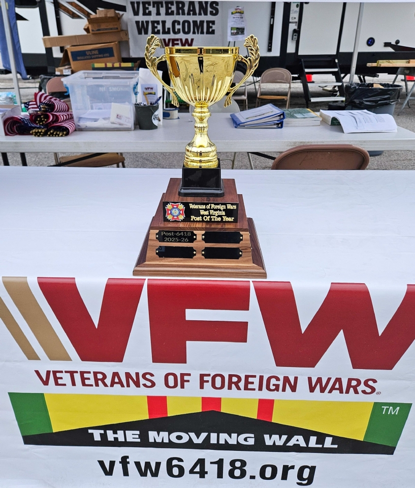 VFW WV Post Of The Year Post 6418